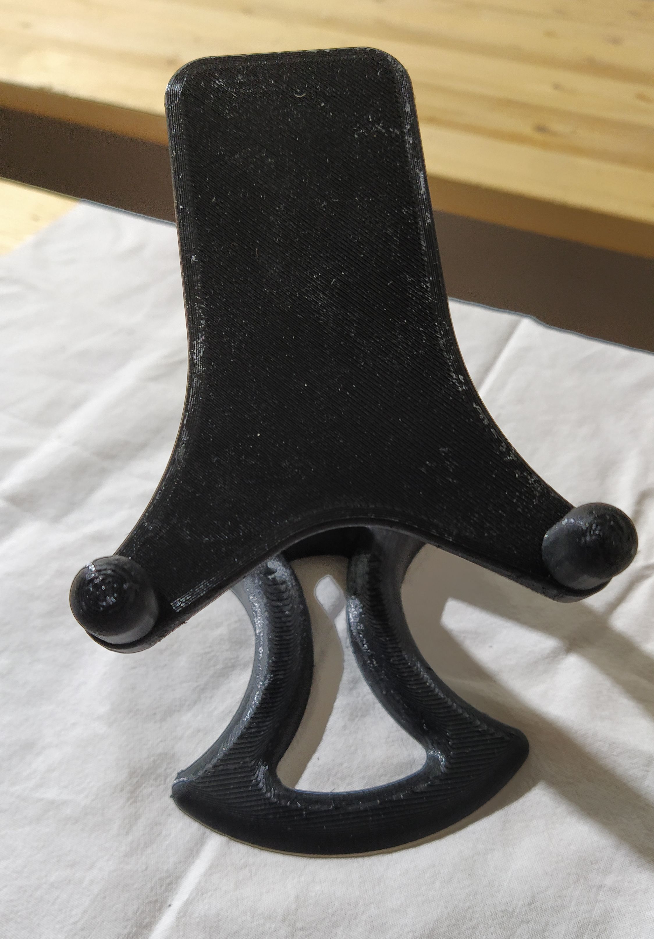 Pedestal ipad stand 3D print model_19