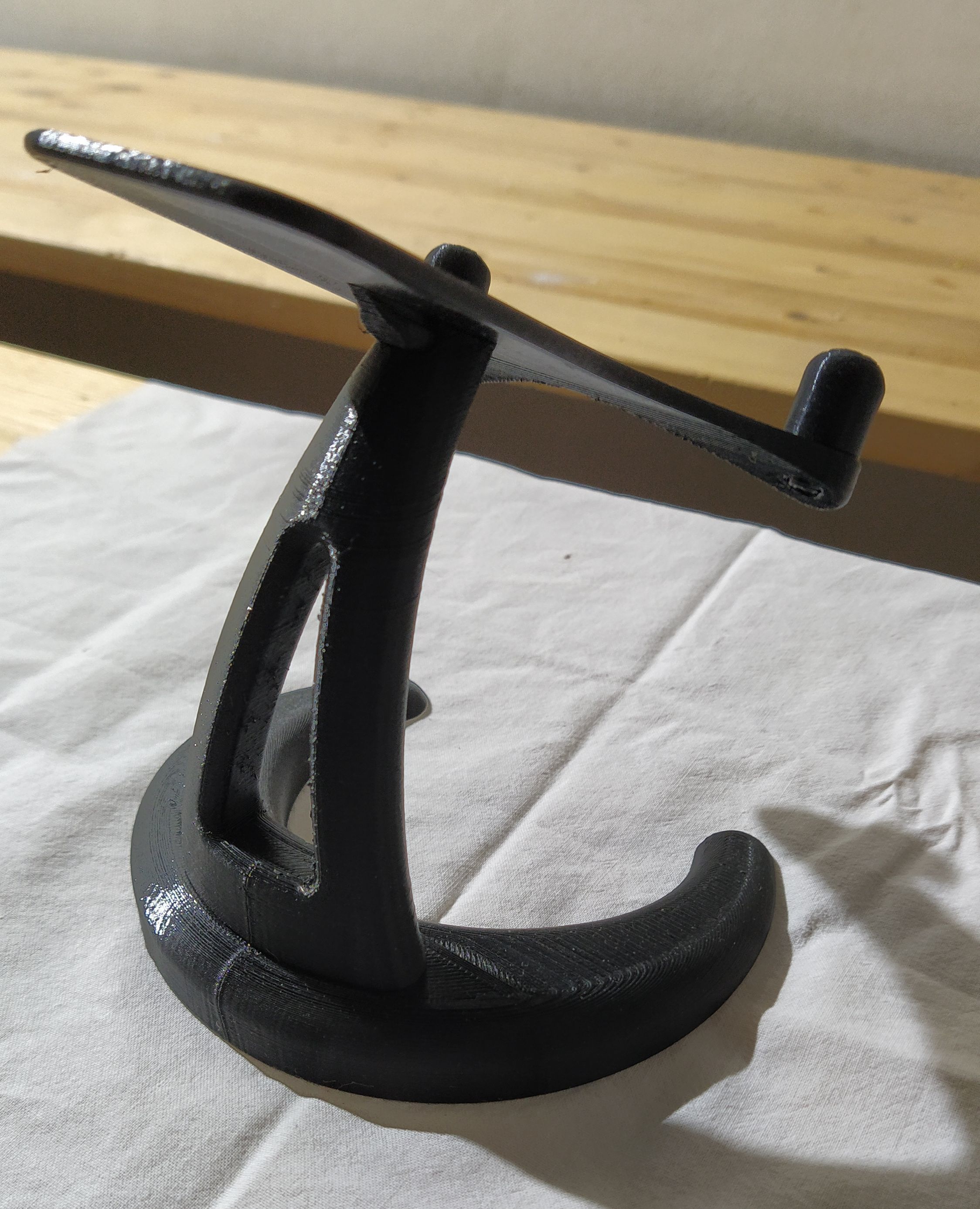 Pedestal ipad stand 3D print model_24