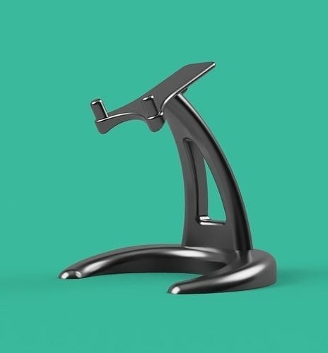Pedestal ipad stand 3D print model