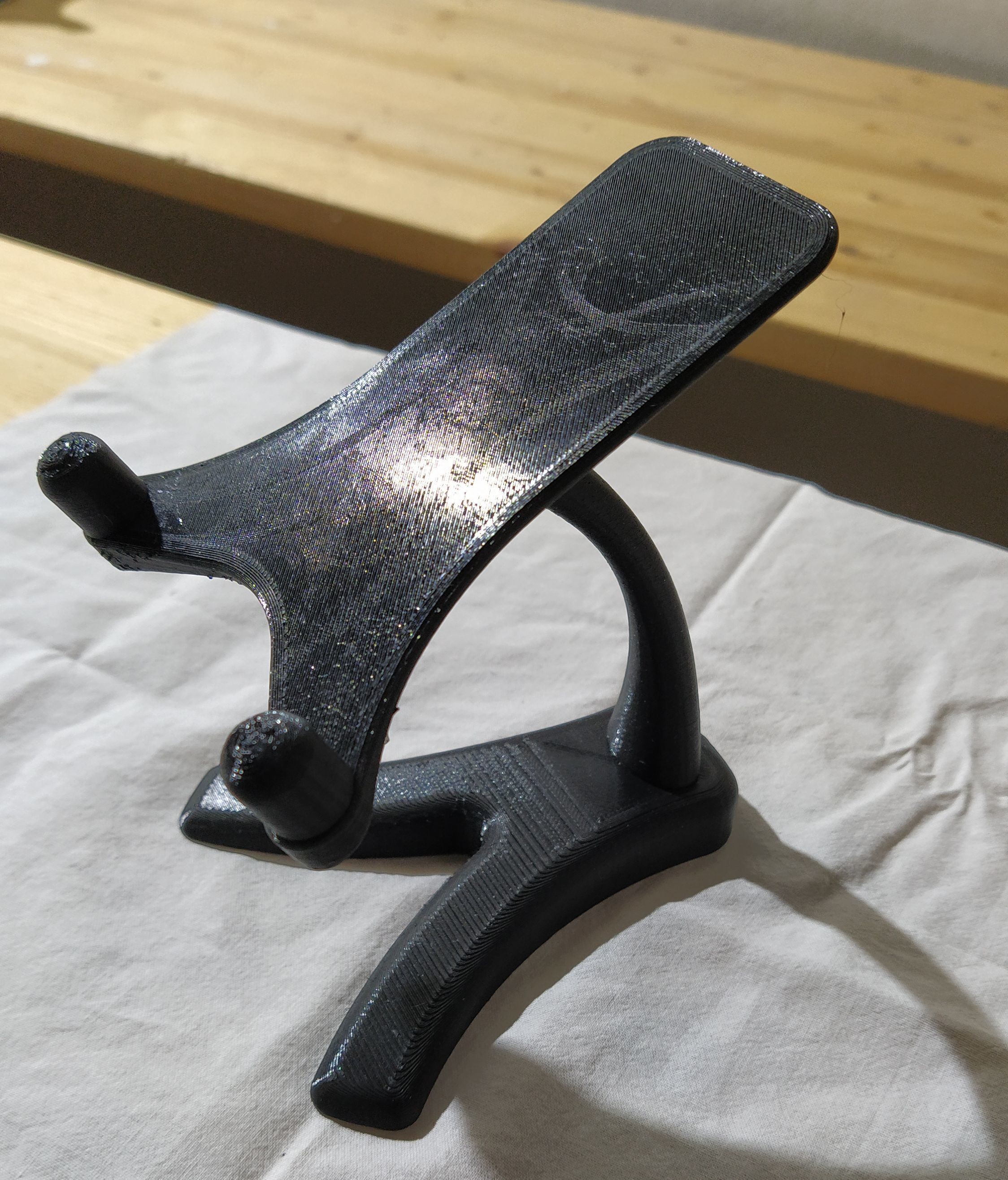 Pedestal ipad stand 3D print model_17