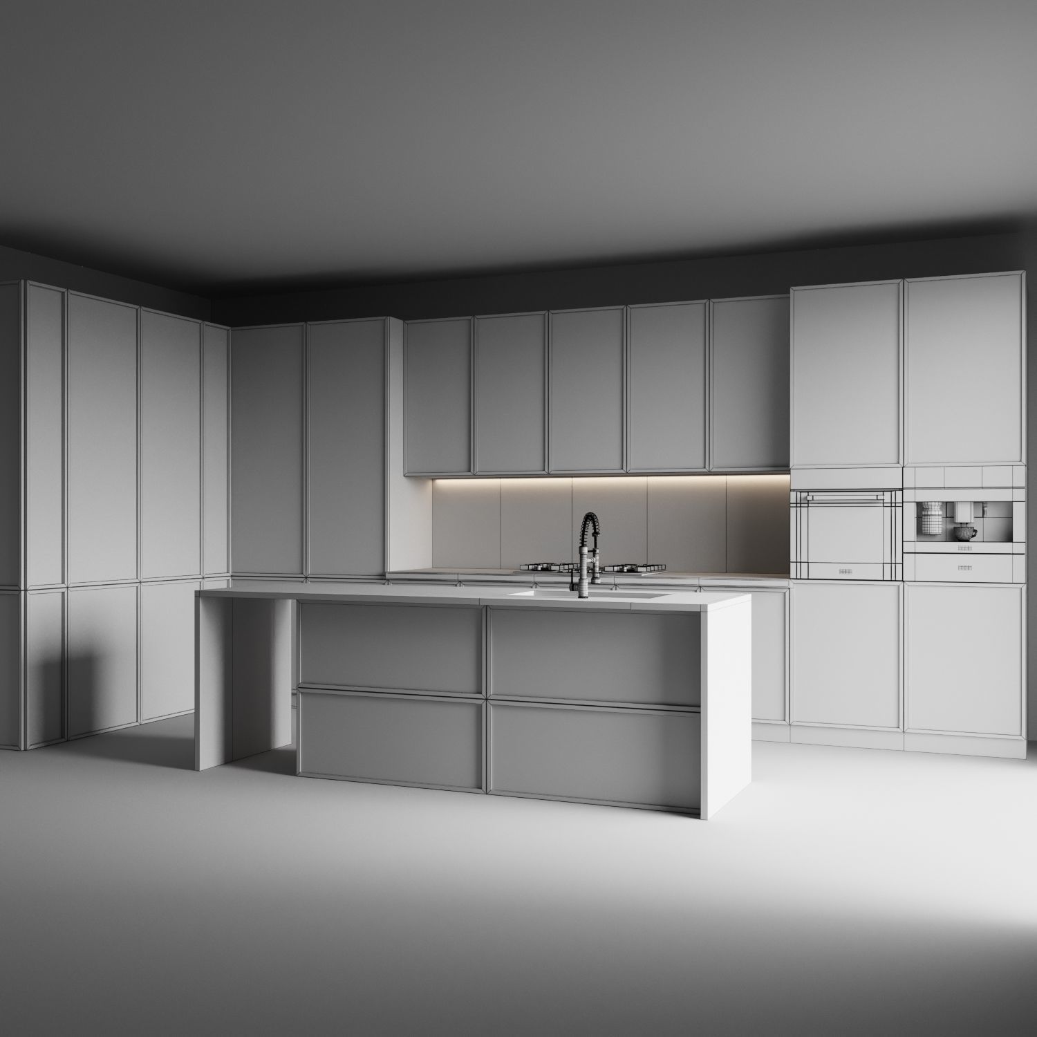 kitchen 028 3D model_5