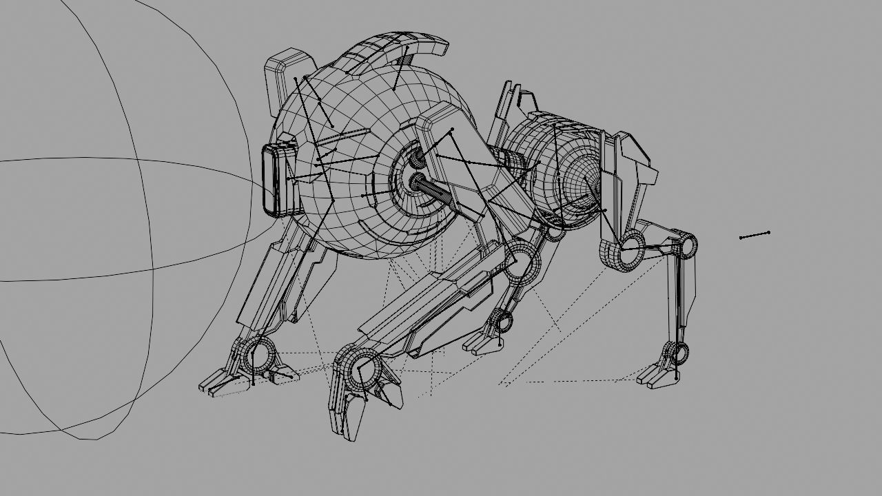 Q BOT rigged character rigged 3D model_25