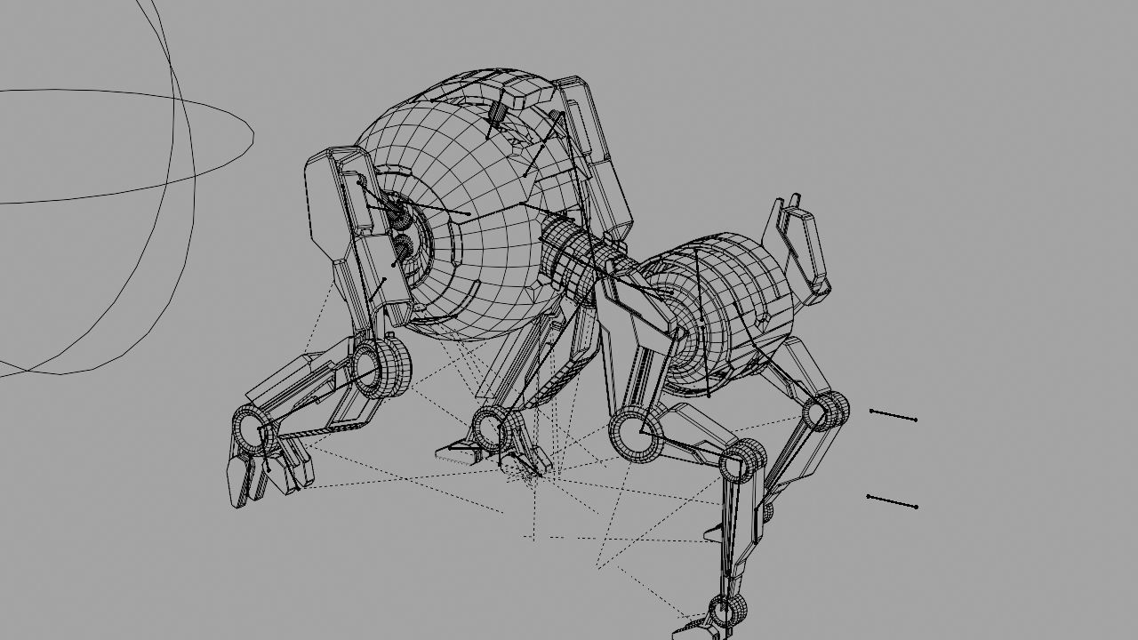 Q BOT rigged character rigged 3D model_27