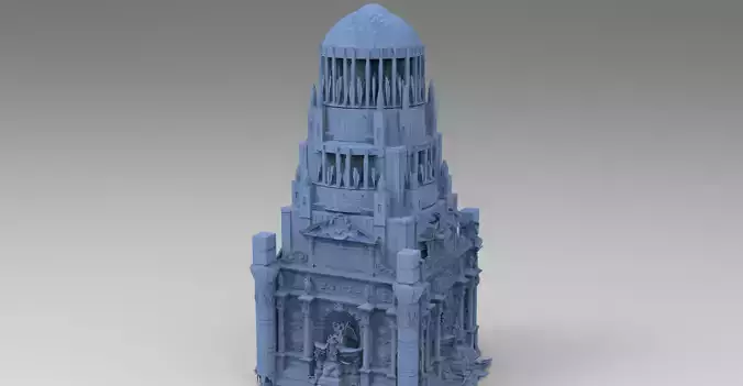 Art Deco New York Baroque building 3  