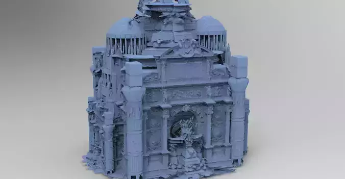 Art Deco New York Baroque building 2 designs 2