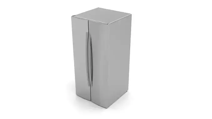 Fridge silver refrigerator