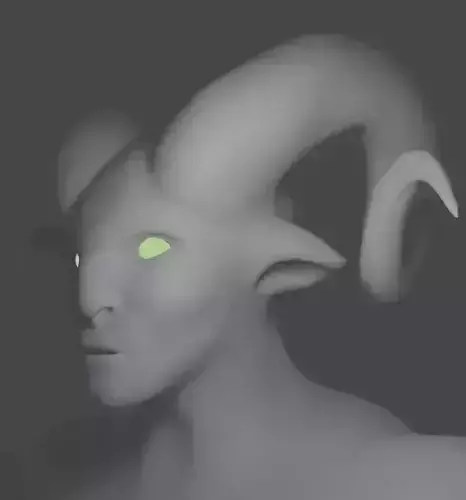 Satyr BaseMesh 3D model