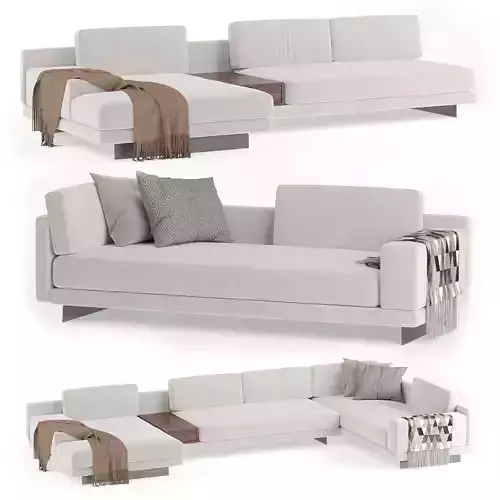 Dresden Modular Sectional 3D model