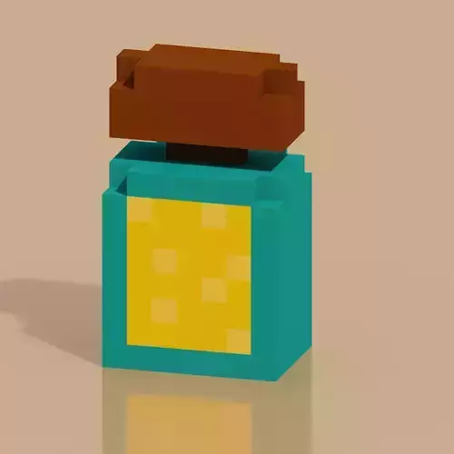 Potion Bottle 3 Voxel