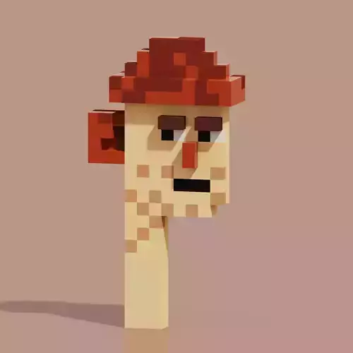 Punk Toy 1 Voxel