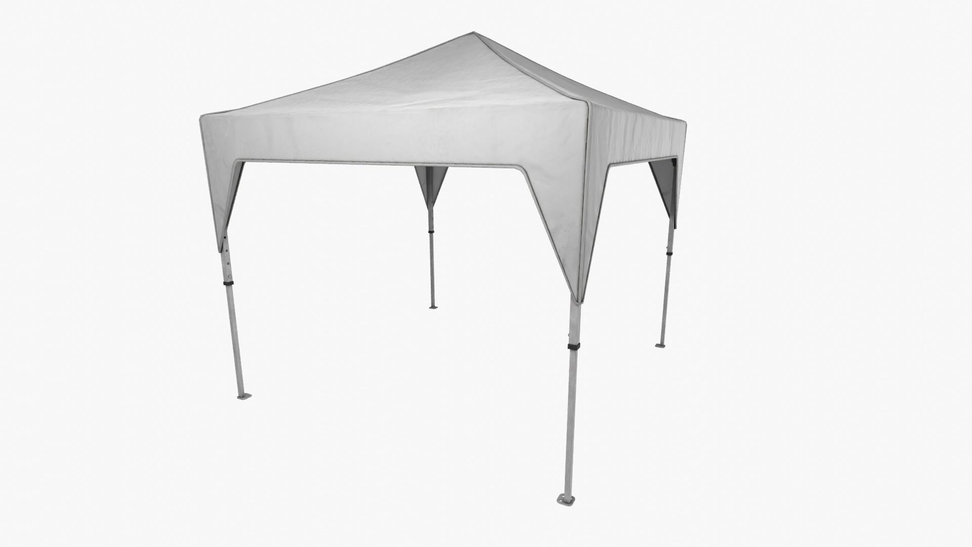 Pop Up Canopy 3D model_7