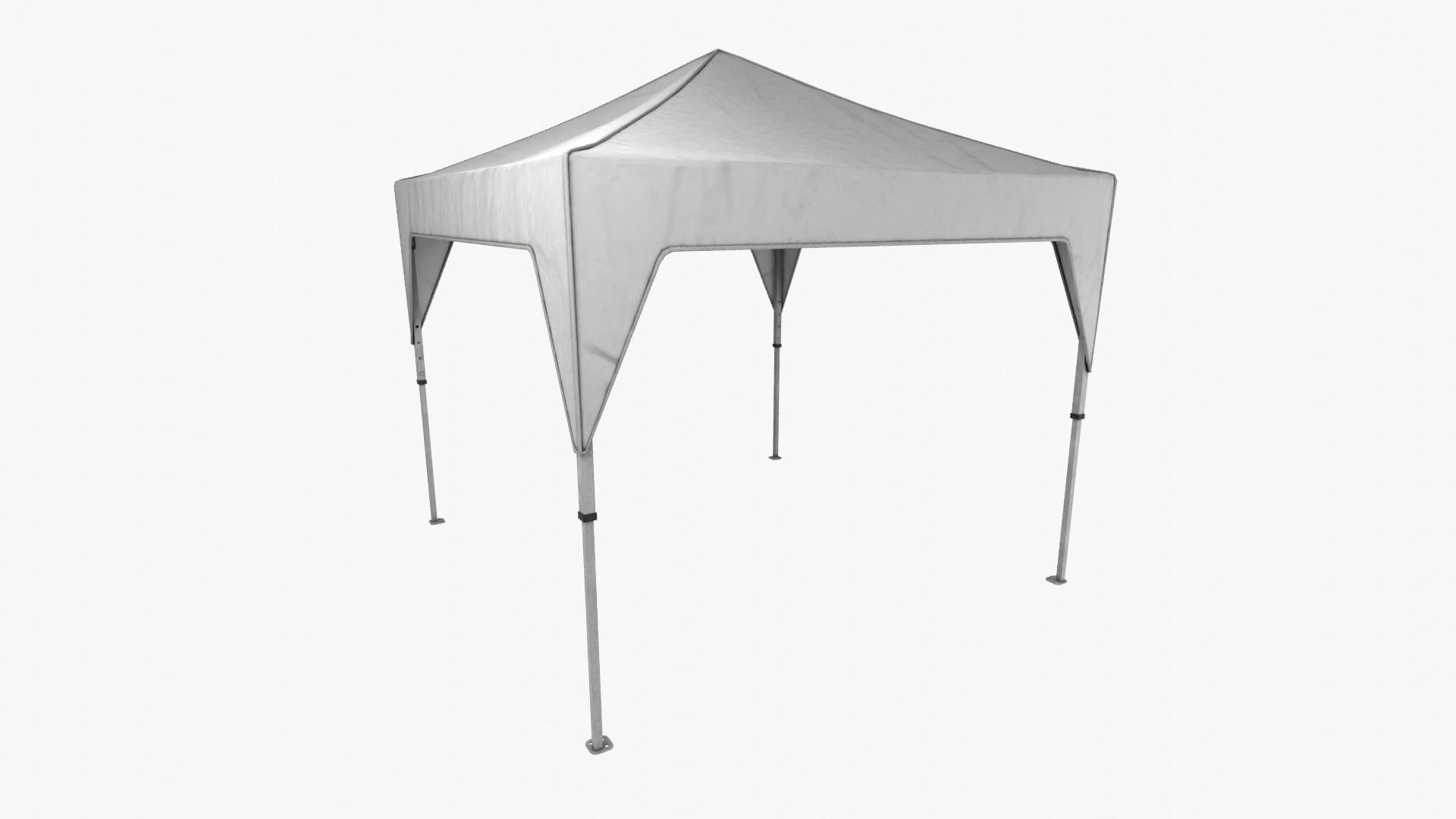 Pop Up Canopy 3D model_8