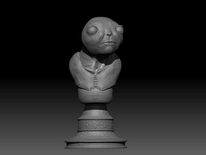 Elden ring albinauric statue 3D print model