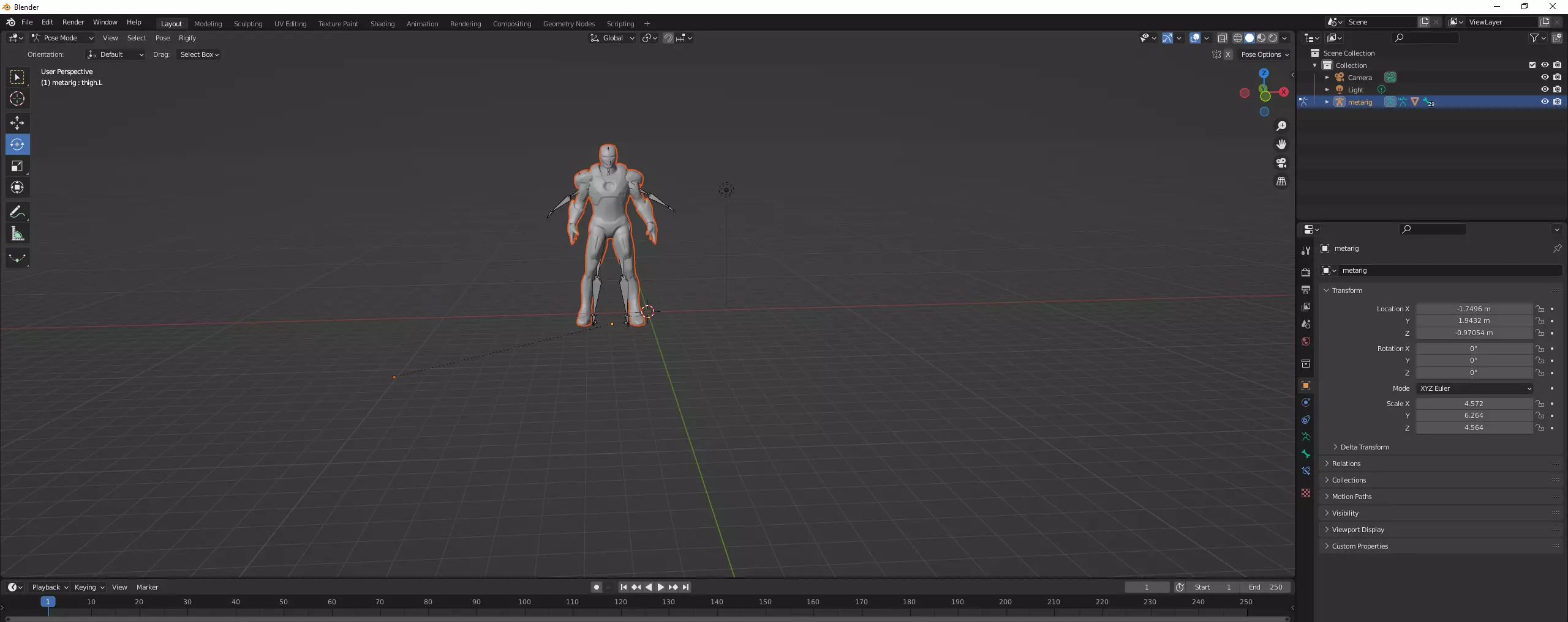 Iron Man Free low-poly 3D model