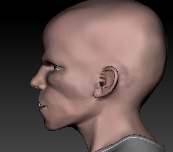 Jason Voorhees Young - Bust 3D print model_8