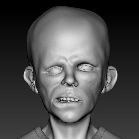 Jason Voorhees Young - Bust 3D print model_3