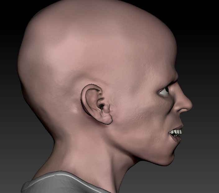 Jason Voorhees Young - Bust 3D print model_10