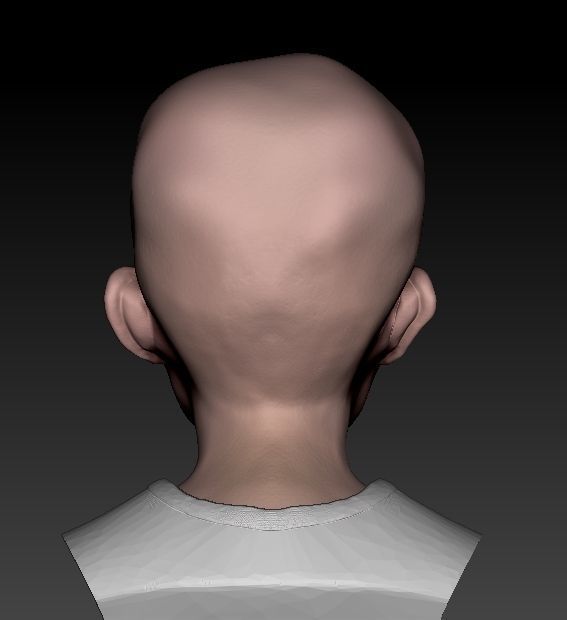 Jason Voorhees Young - Bust 3D print model_6