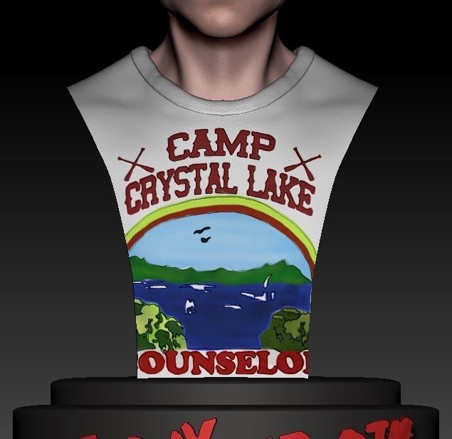 Jason Voorhees Young - Bust 3D print model_19