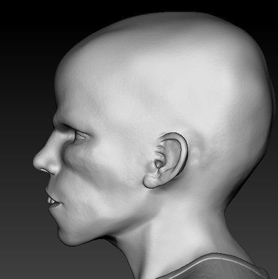 Jason Voorhees Young - Bust 3D print model_9