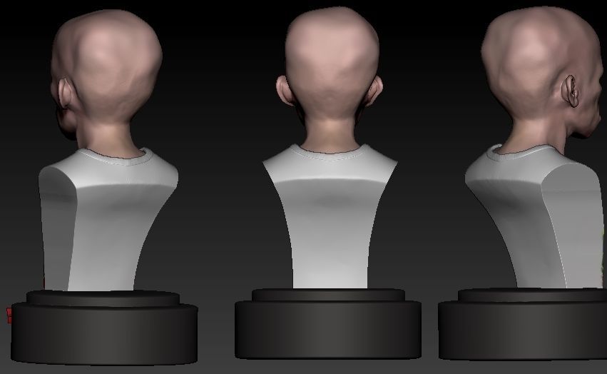 Jason Voorhees Young - Bust 3D print model_5