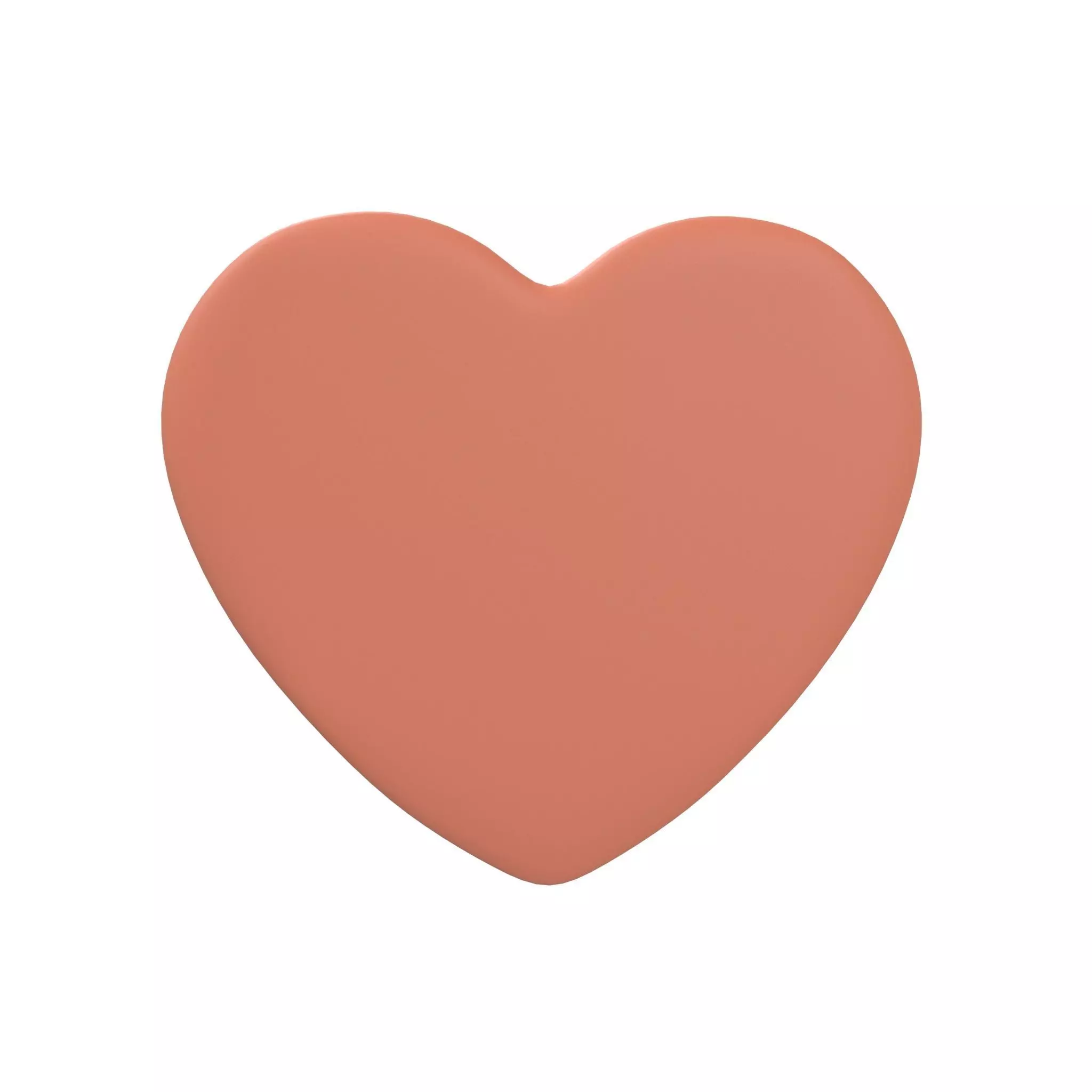 Twitter Heart Emoji v1 007 Low-poly 3D model_0