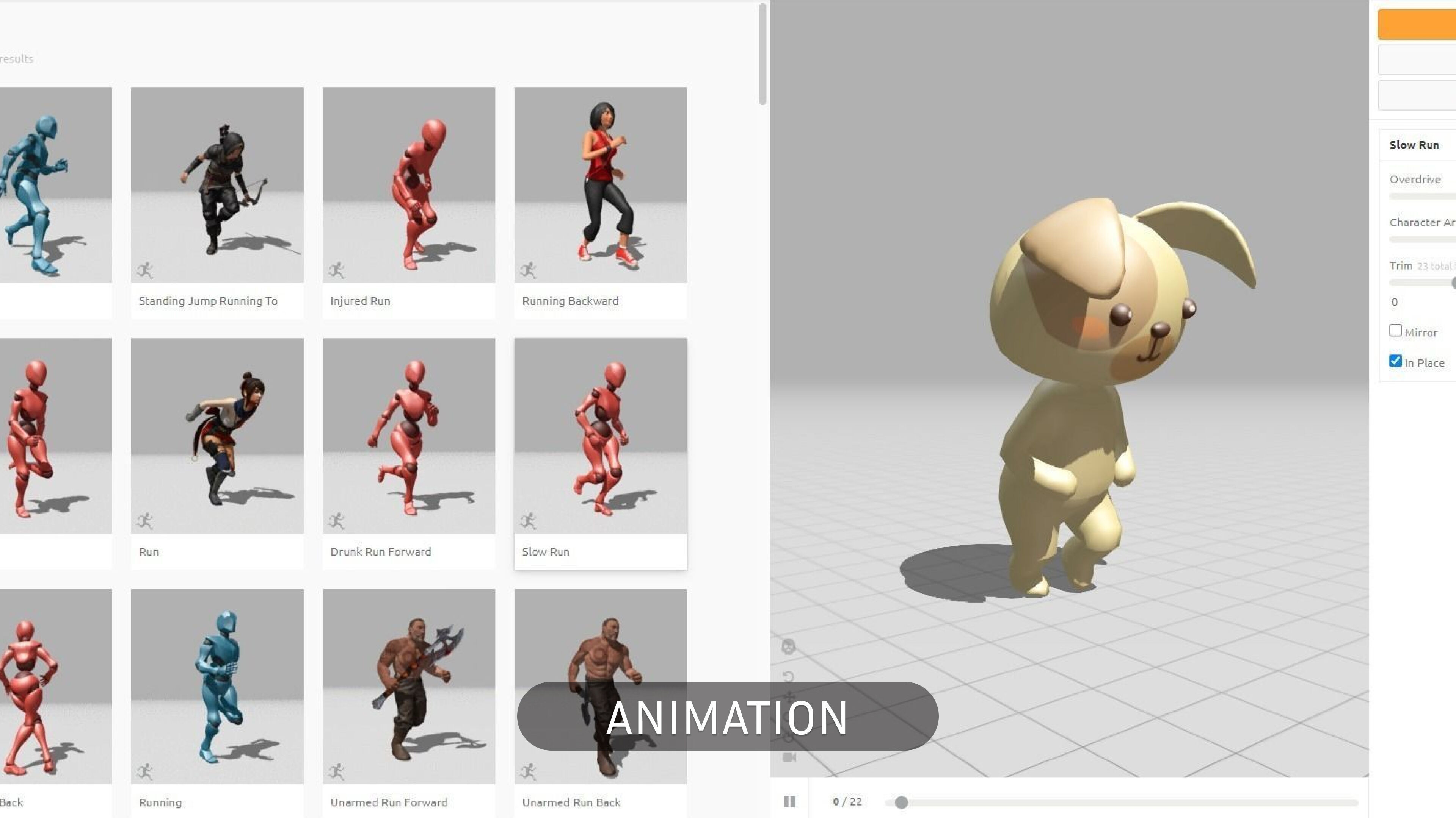 Cartoon Dog character 3d Low-poly 3D model_9