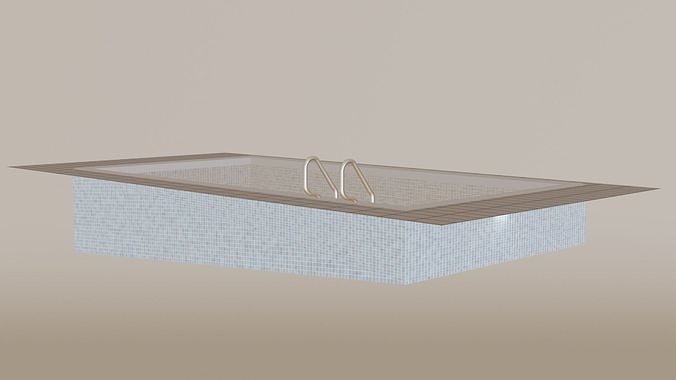 Swimming pool 3D model