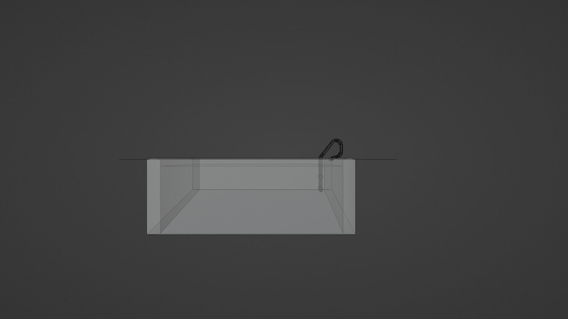 Swimming pool 3D model_12