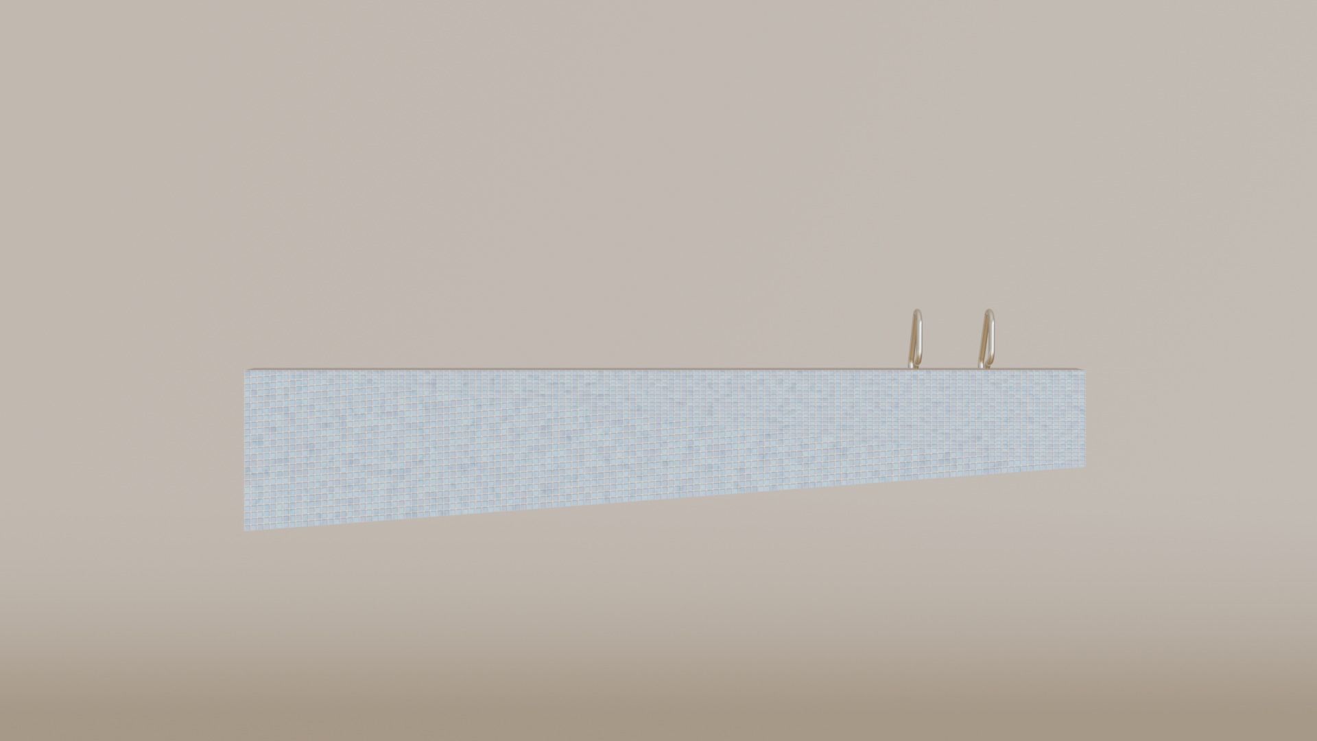 Swimming pool 3D model_2