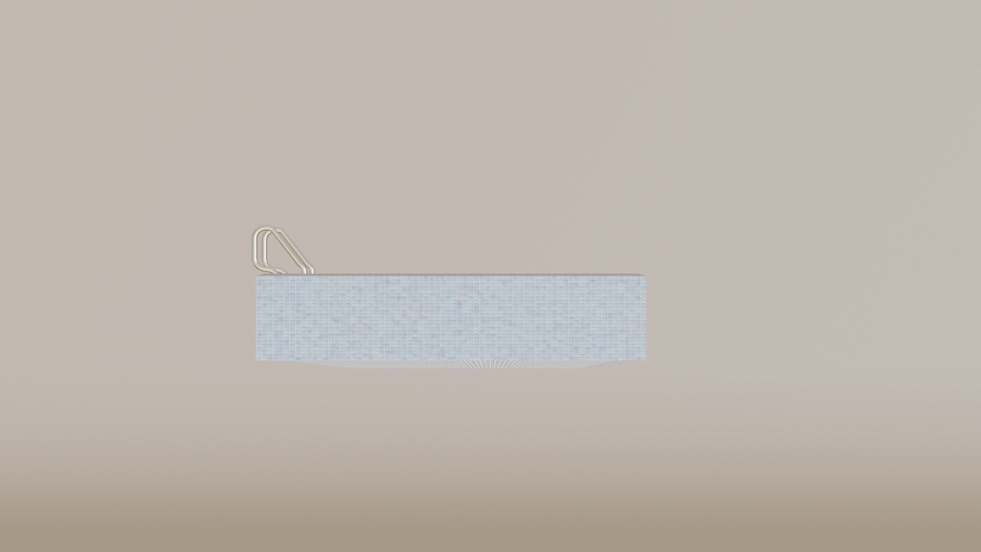 Swimming pool 3D model_4