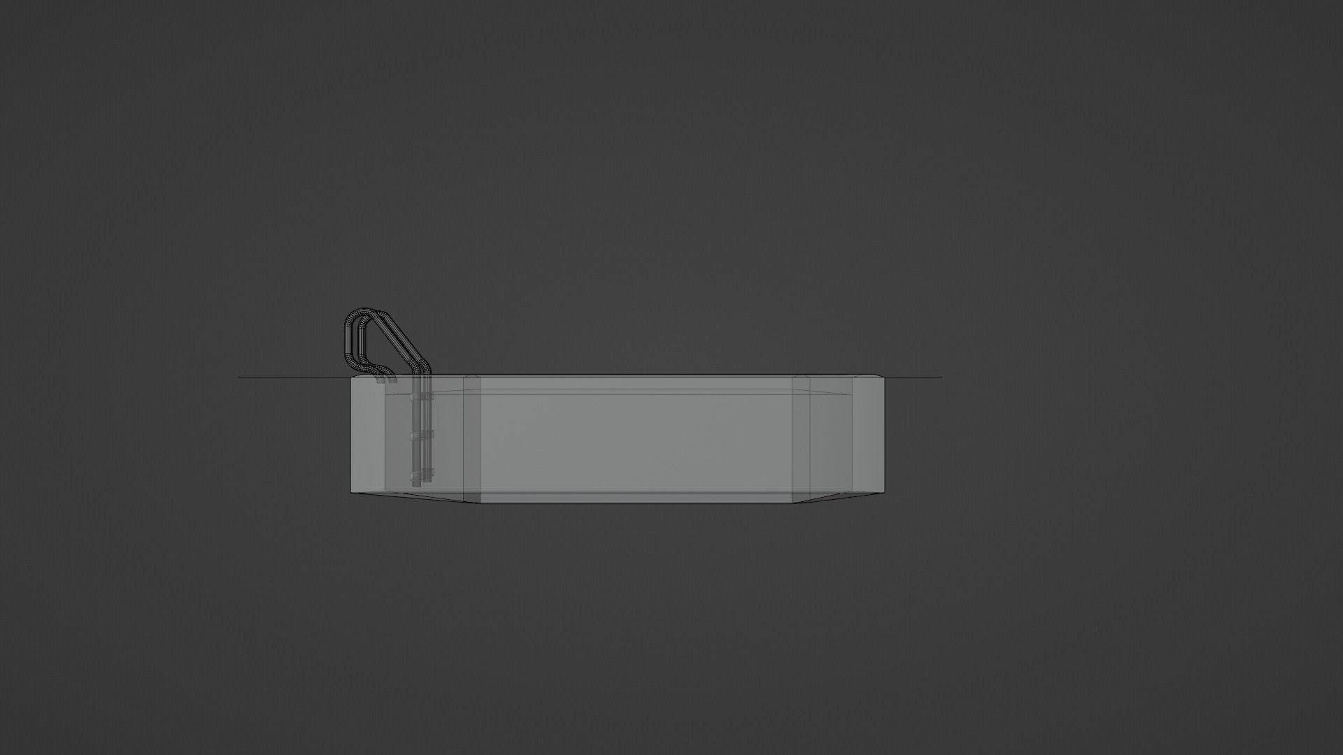 Swimming pool 3D model_13