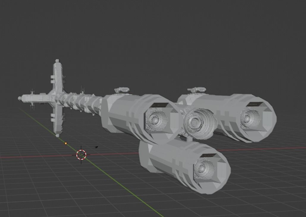Jeraptha Star Carrier Free 3D model_1