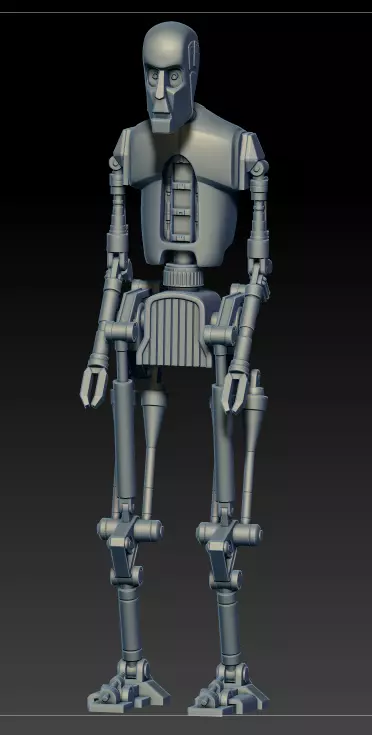 8D8 Droid Articulation 3D print One12 Scale files 3D print model_0