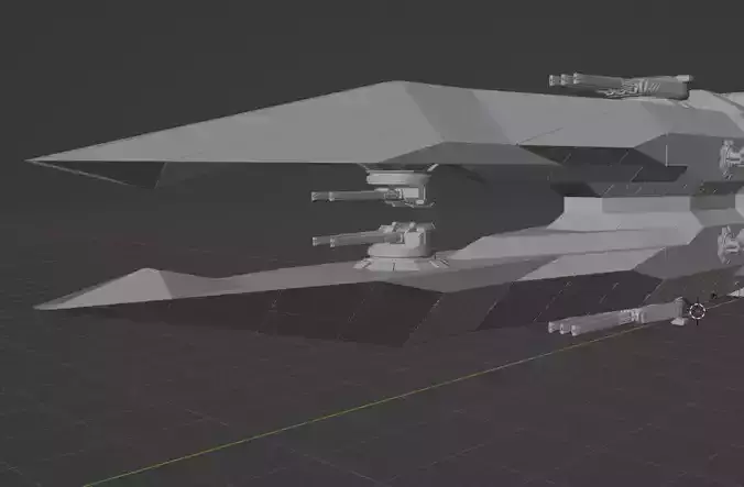 Thuranin Heavy Cruiser Free 3D model
