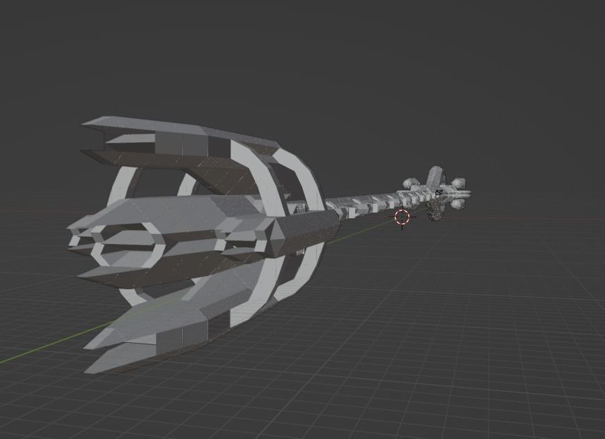 Thuranin Star Carrier Free 3D model_1