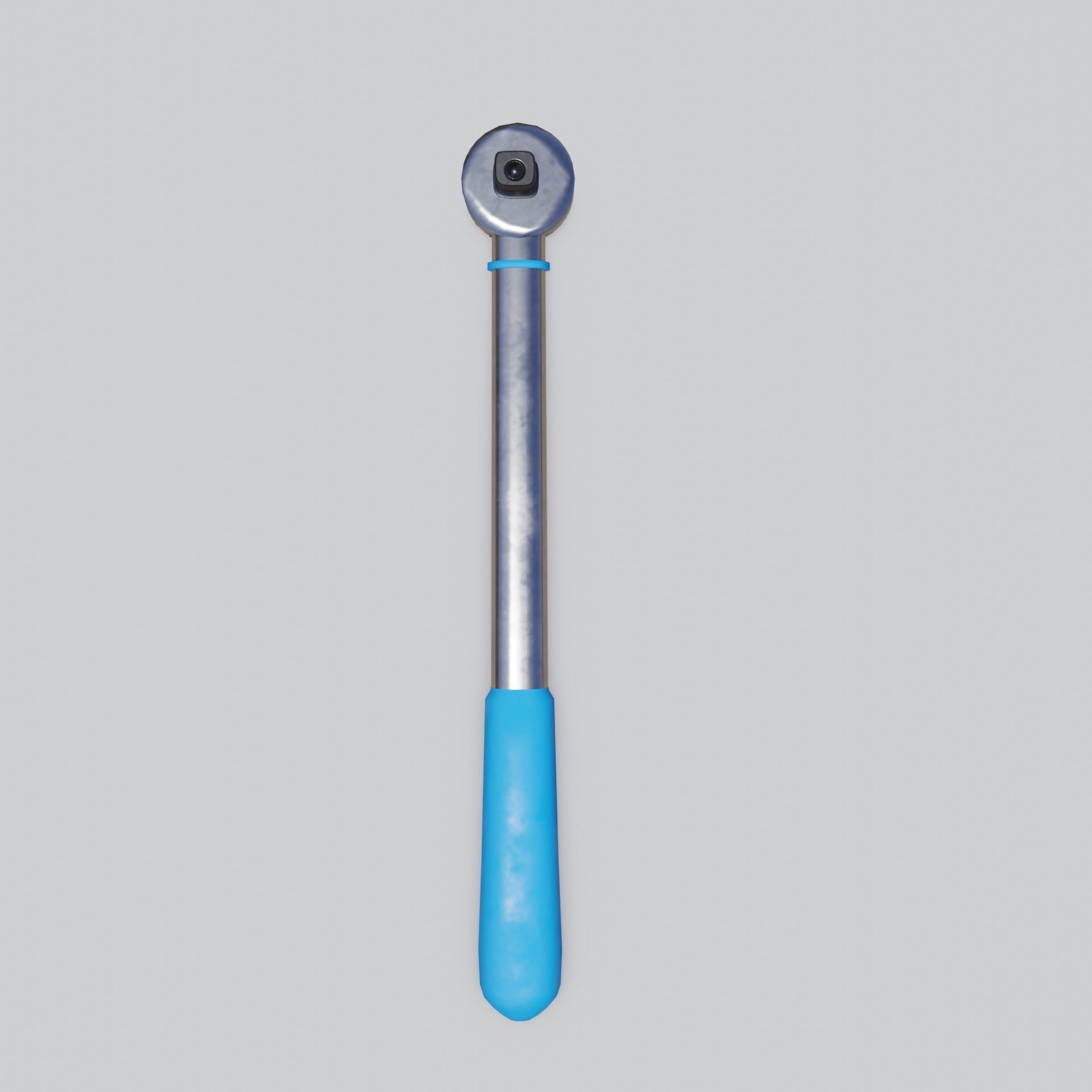 Torque Wrench 2 models and 3 nozzles VR Low-poly 3D model_8