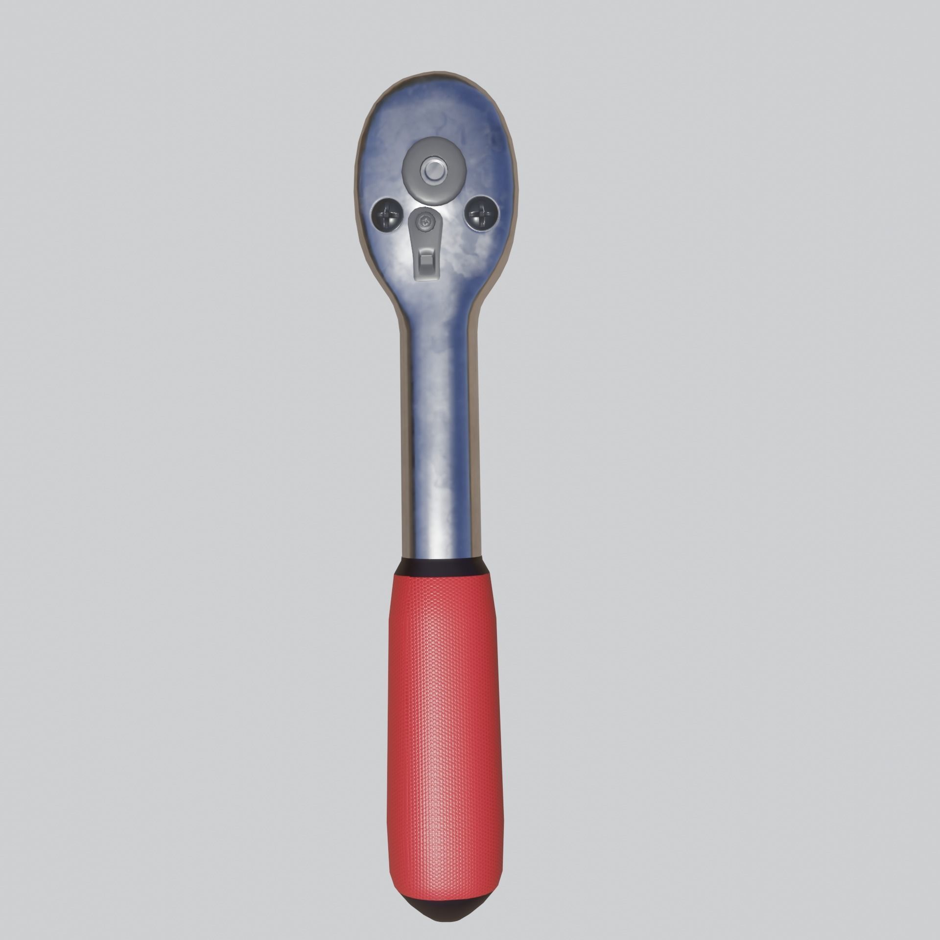 Torque Wrench 2 models and 3 nozzles VR Low-poly 3D model_5