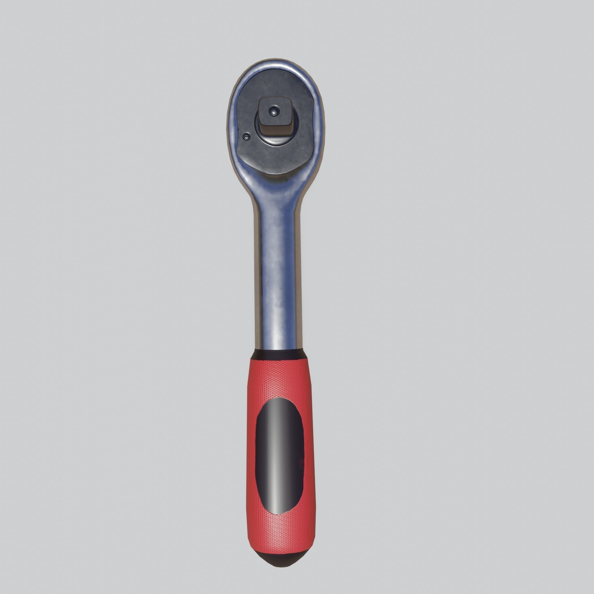 Torque Wrench 2 models and 3 nozzles VR Low-poly 3D model_6