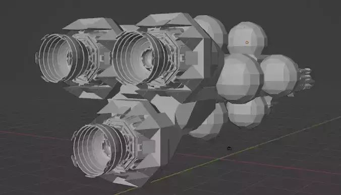 Ruhar Frigate Free 3D model