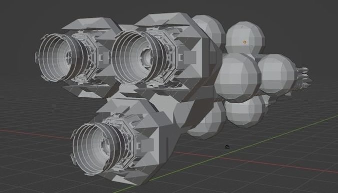 Ruhar Frigate Free 3D model