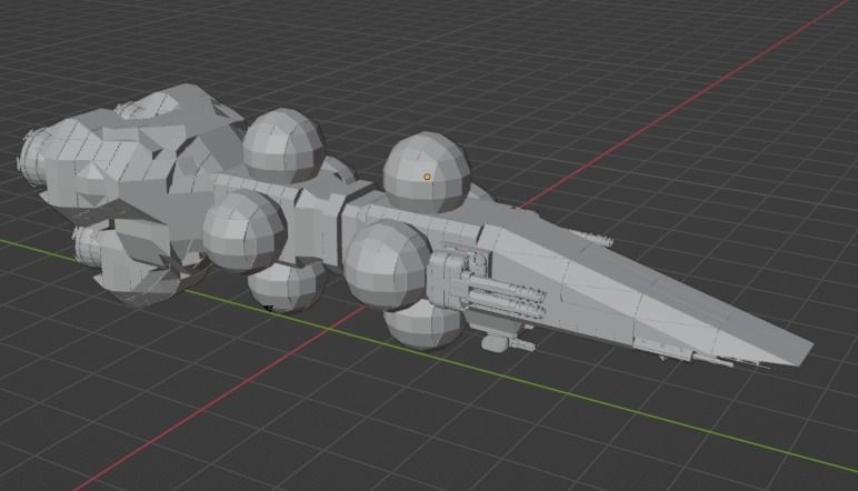 Ruhar Frigate Free 3D model_1