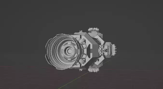 Ruhar Destroyer Free 3D model