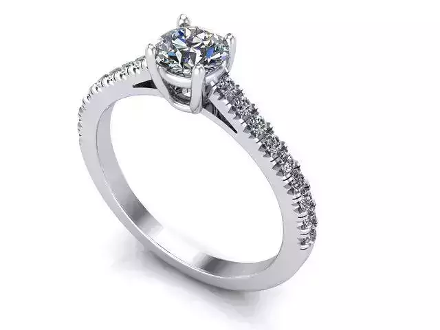 Solitaire Tiffany engagement ring