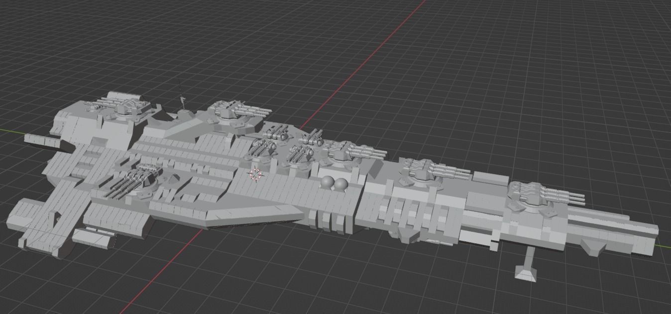 The Expeditionary Force Ship Collection Free 3D model_5
