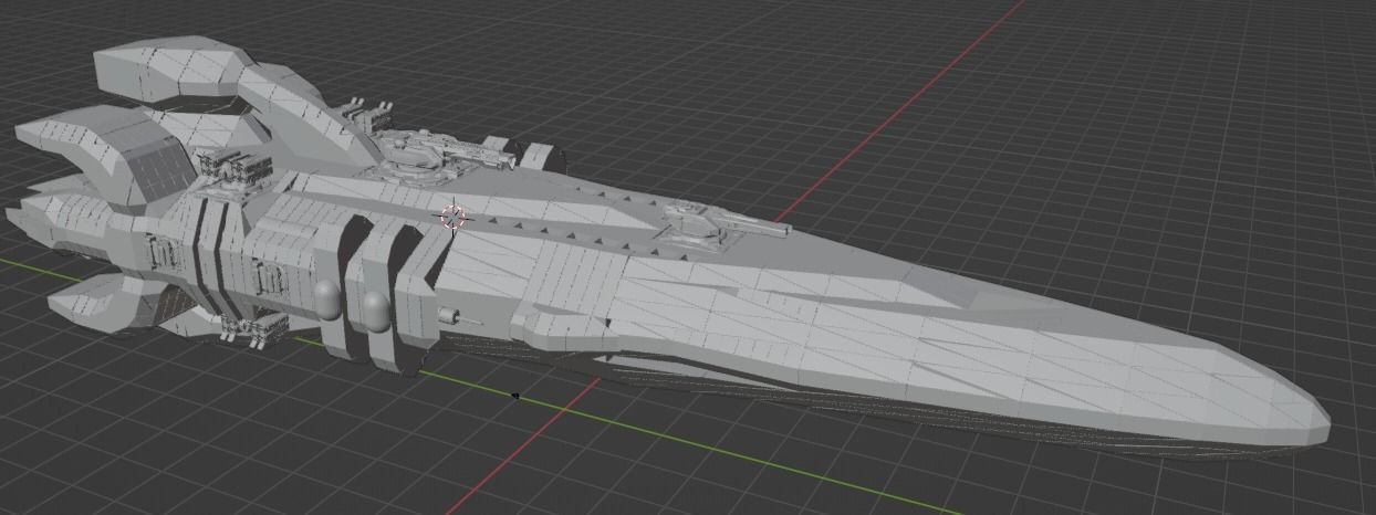 The Expeditionary Force Ship Collection Free 3D model_9