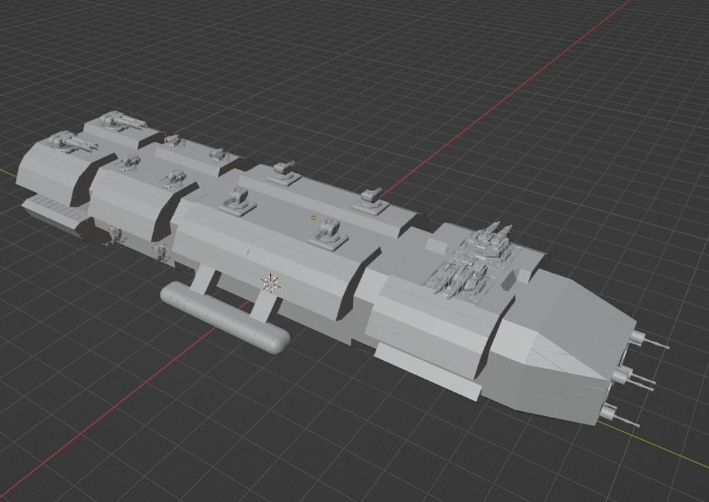 The Expeditionary Force Ship Collection Free 3D model_2