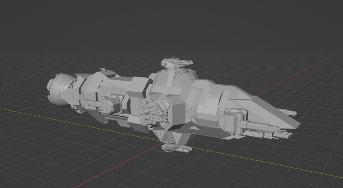 The Expeditionary Force Ship Collection Free 3D model_12