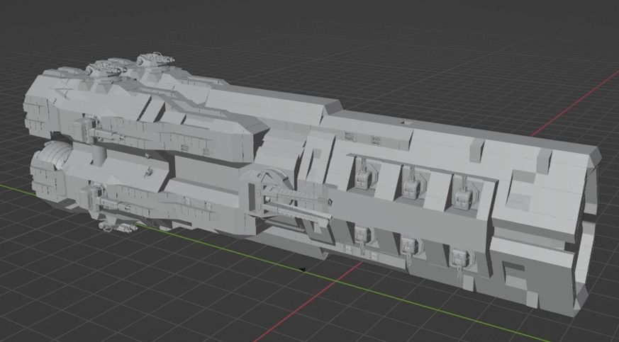 The Expeditionary Force Ship Collection Free 3D model_10