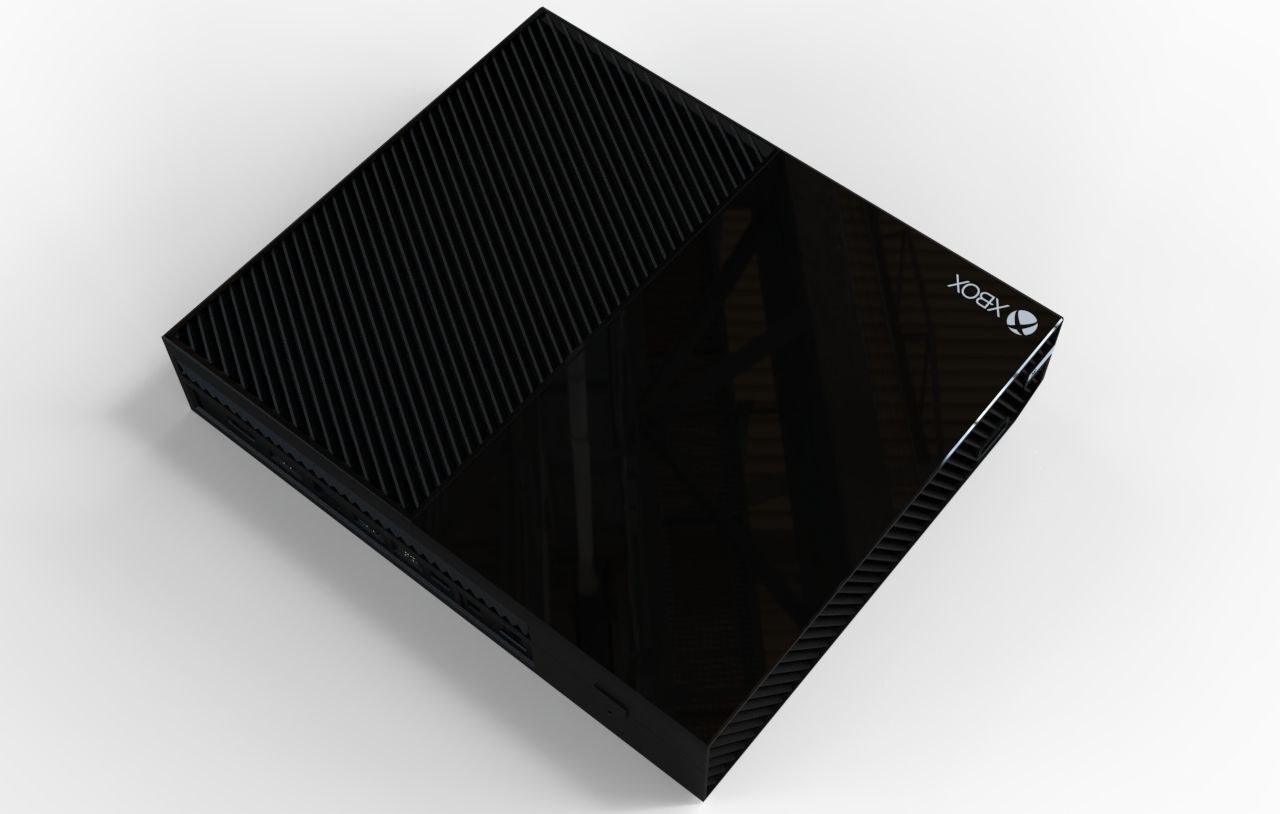 Xbox One 3D model_3